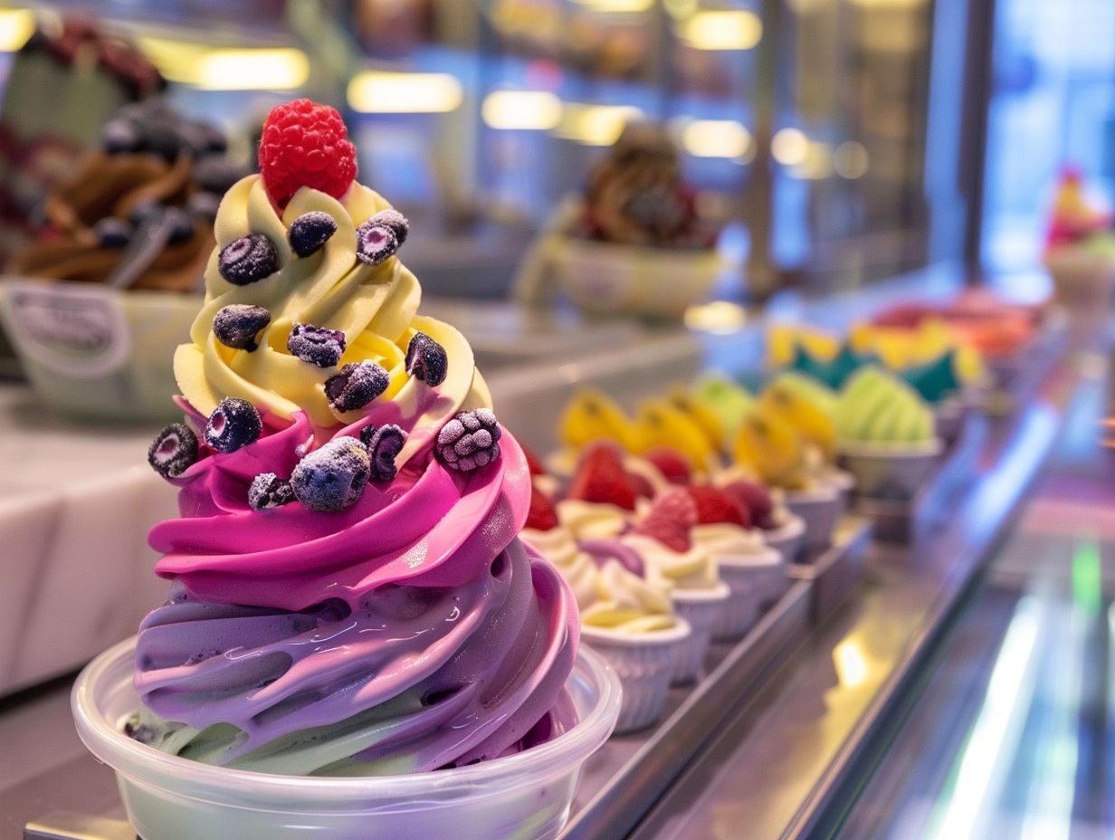 How Have Frozen Yogurt Flavors Changed Over Time?