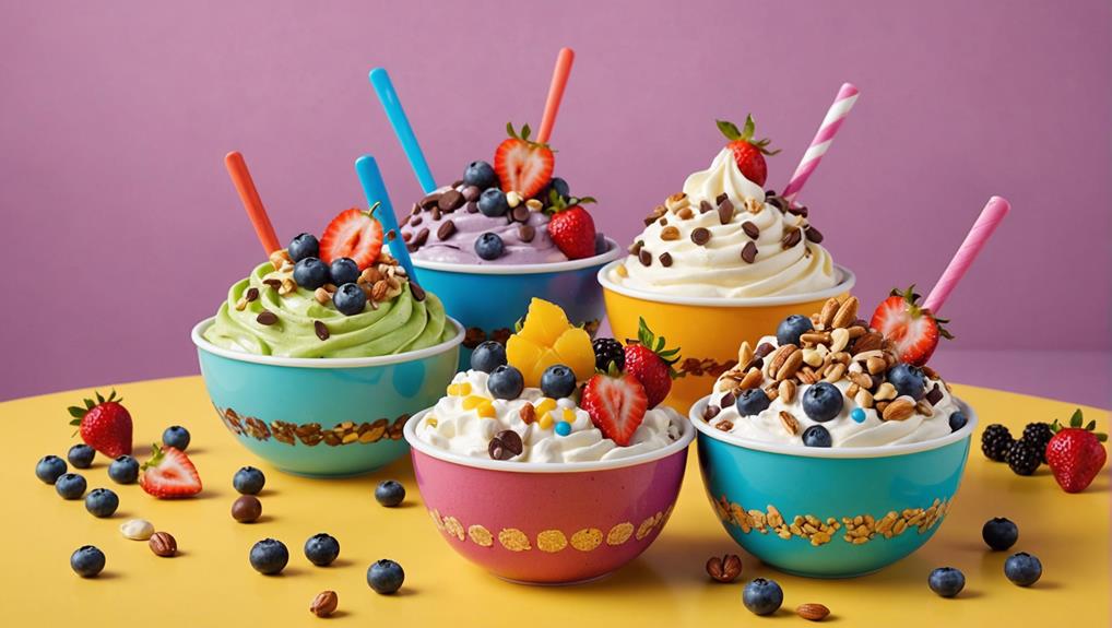allergy friendly frozen yogurt option
