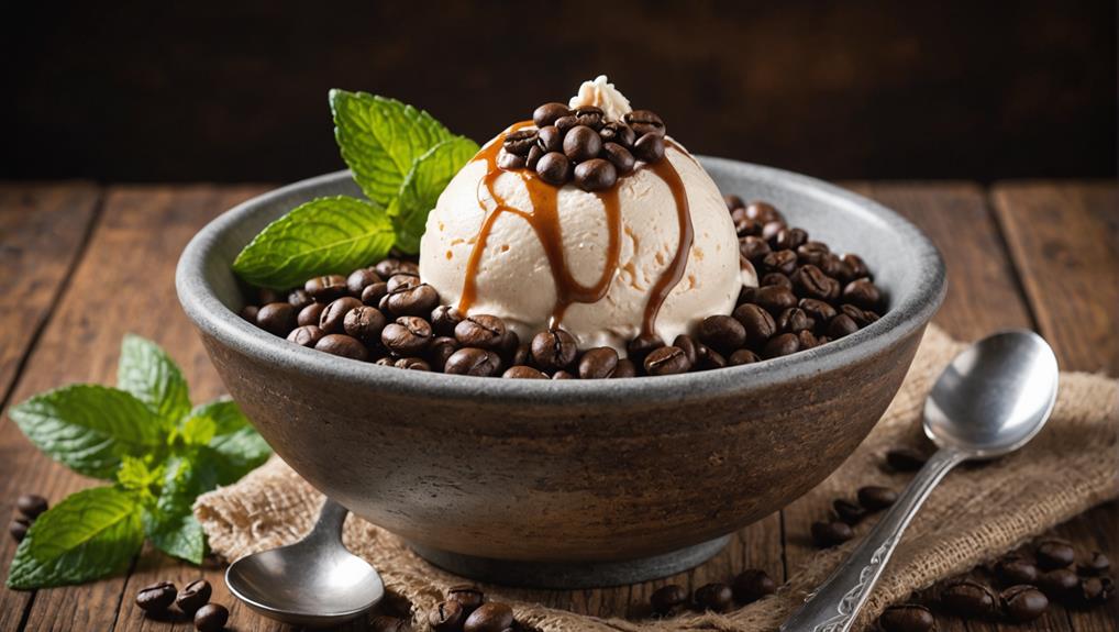 bold espresso frozen yogurt