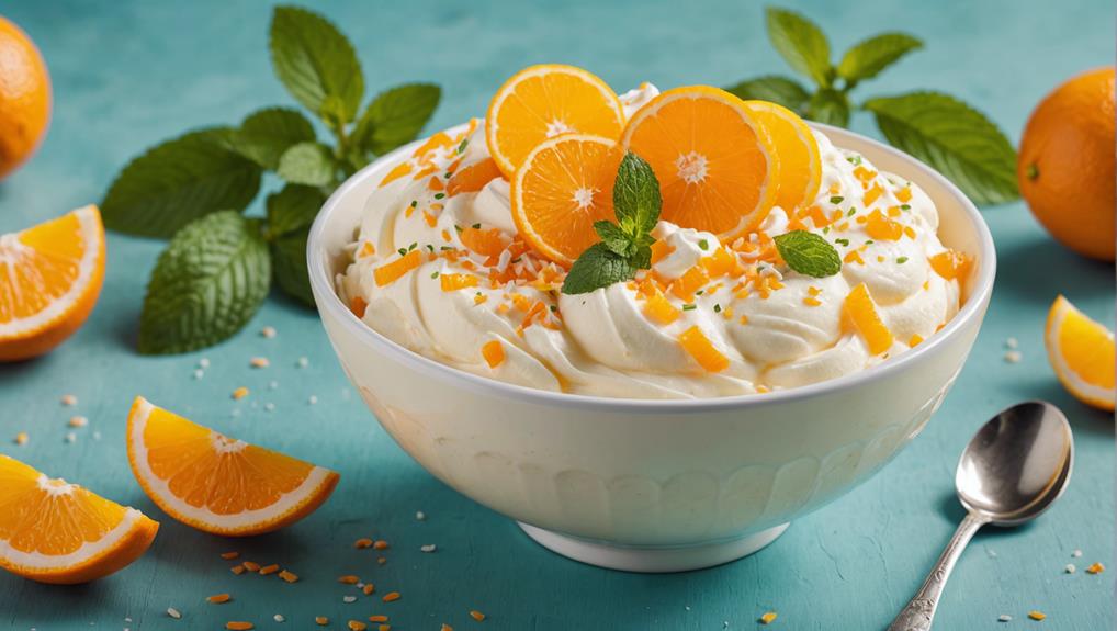 citrusy frozen yogurt recipe