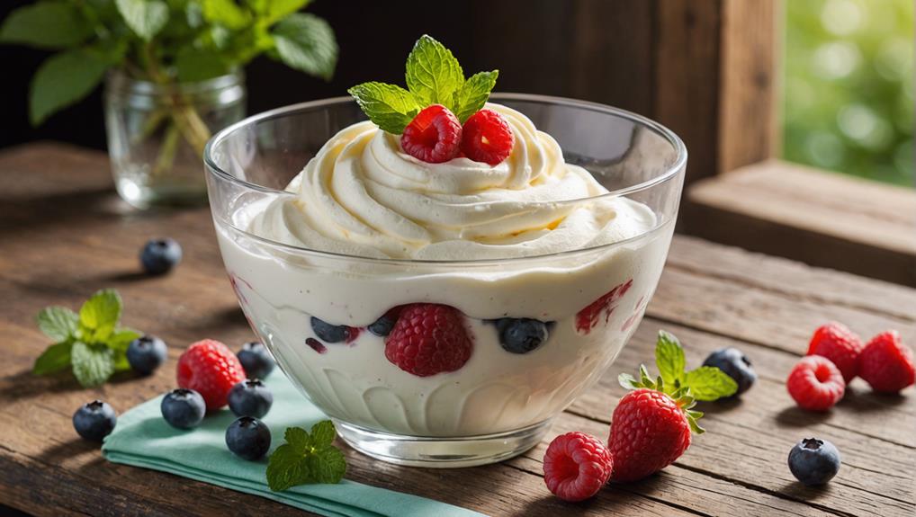 classic vanilla frozen treat