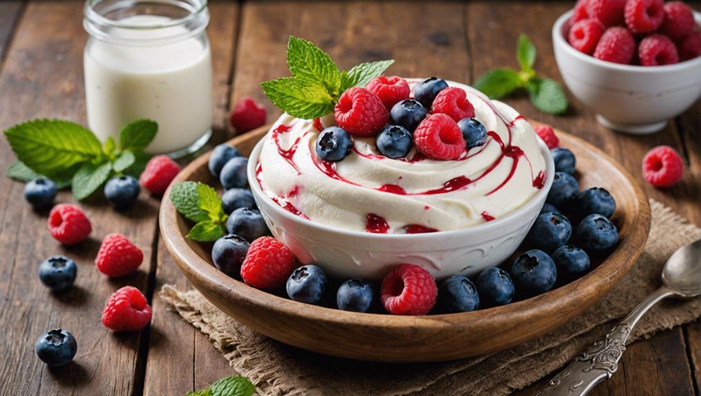 cold treat made creamy