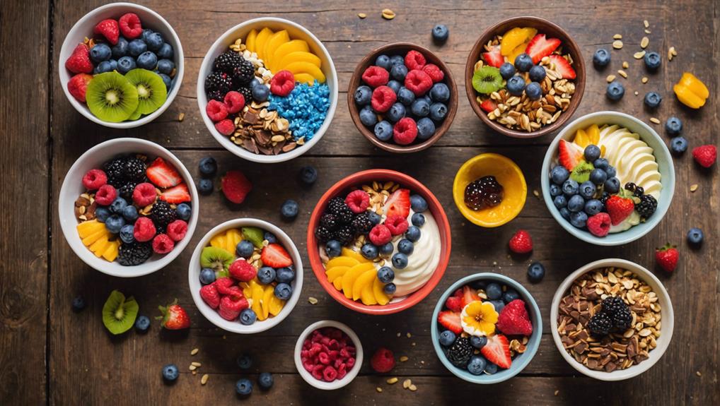 delicious toppings for yogurt
