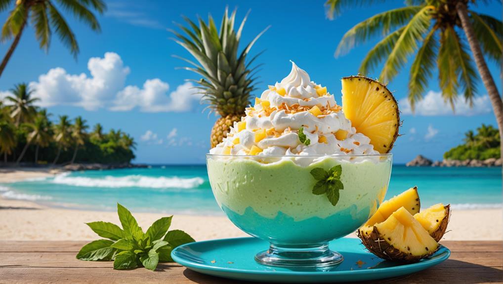 delicious tropical treat awaits