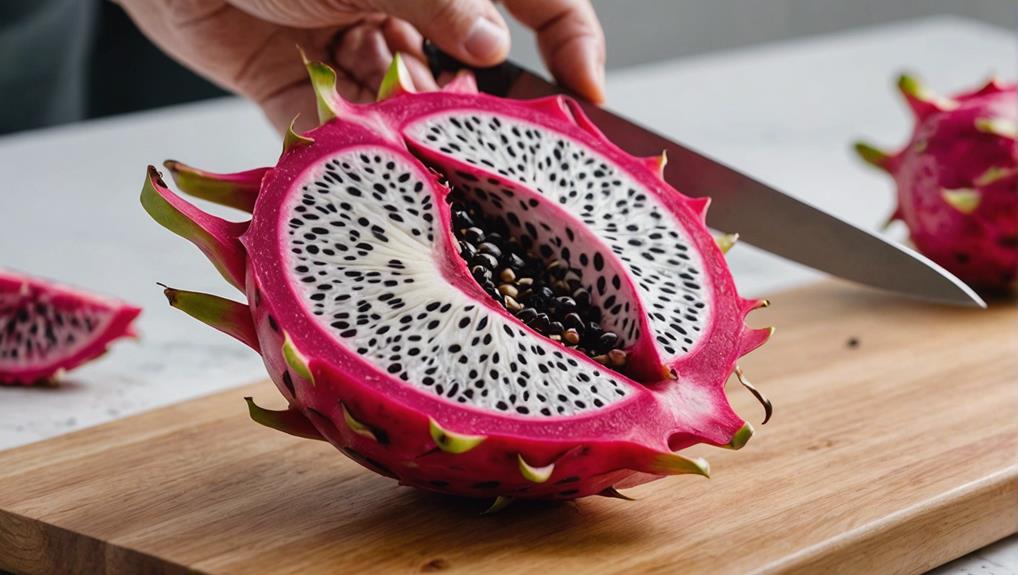 exotic fruit cutting technique