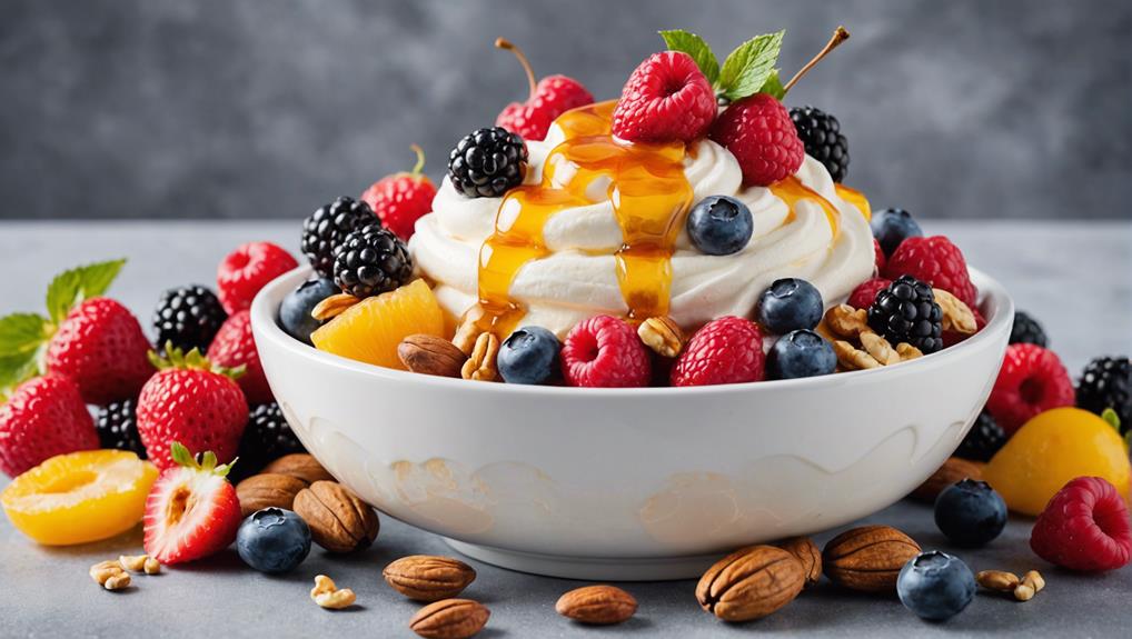 frozen yogurt nutritional analysis