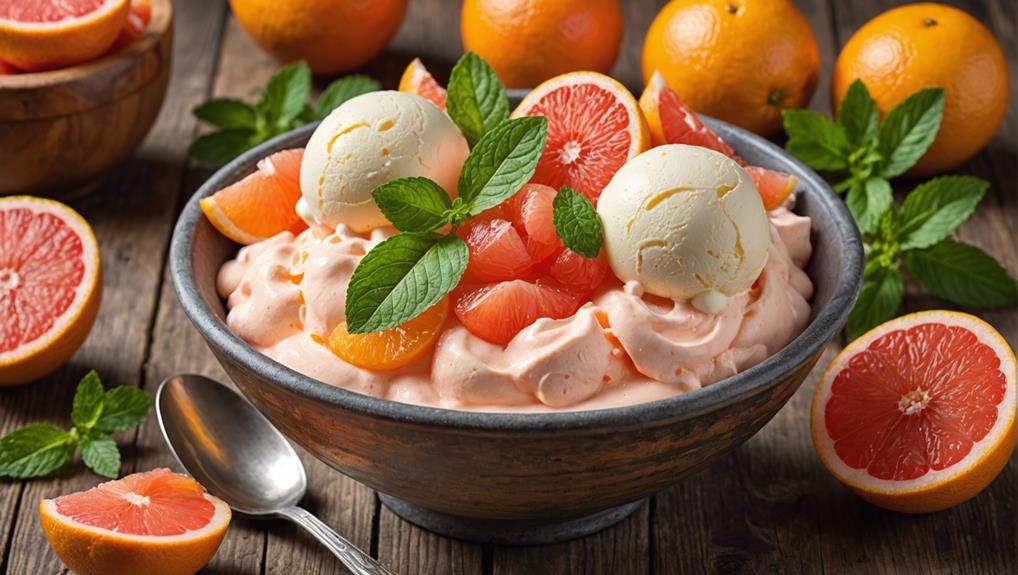 grapefruit frozen yogurt recipe