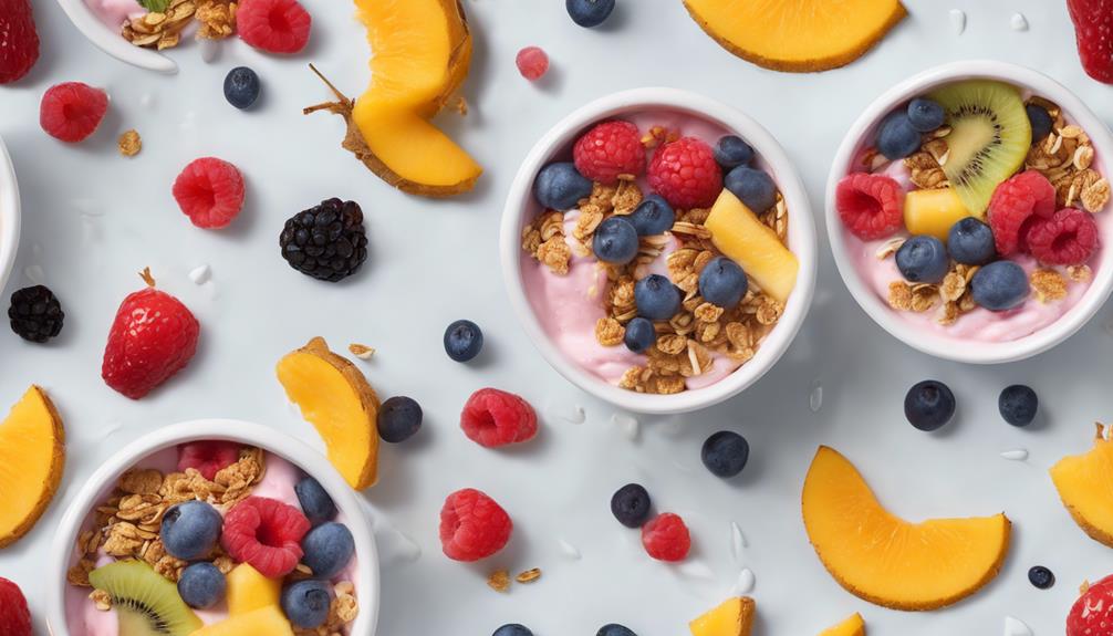 healthy bacteria in dessert