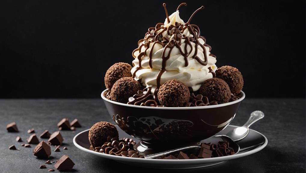 indulgent sweet rich treats