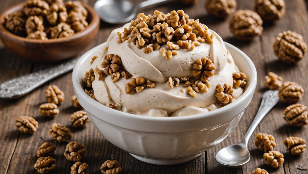 nutty frozen yogurt delight