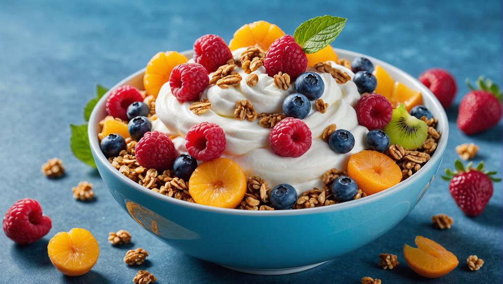 probiotics in frozen yogurt