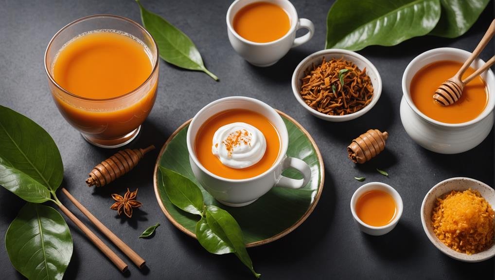 thai tea frozen yogurt