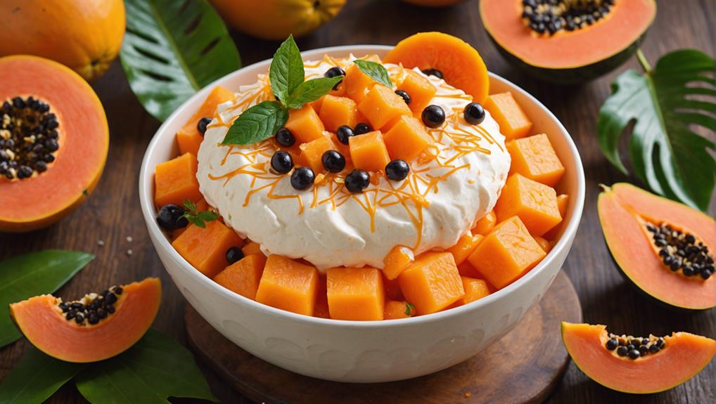 tropical frozen yogurt recipe