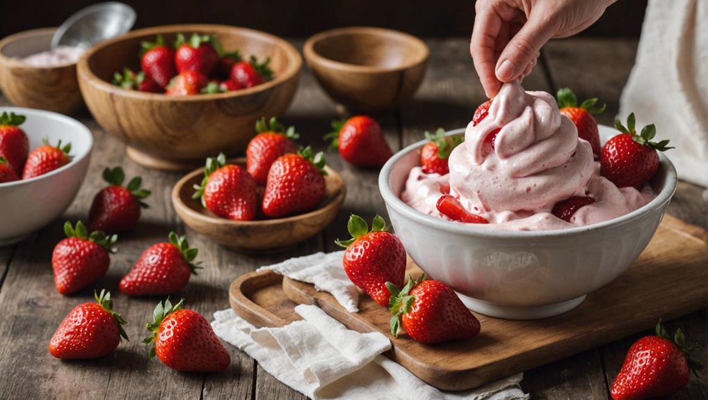 yogurt drizzle for crepes