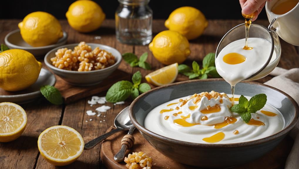 creating creamy yogurt recipe