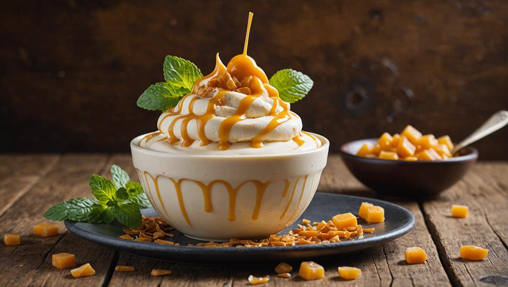 decadent butterscotch frozen treat