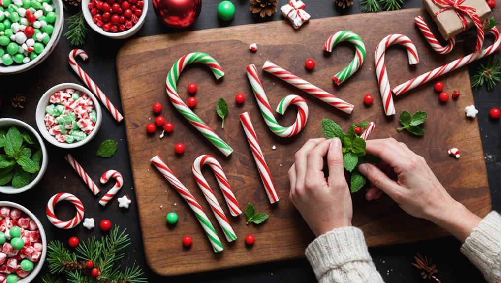 festive holiday treat making
