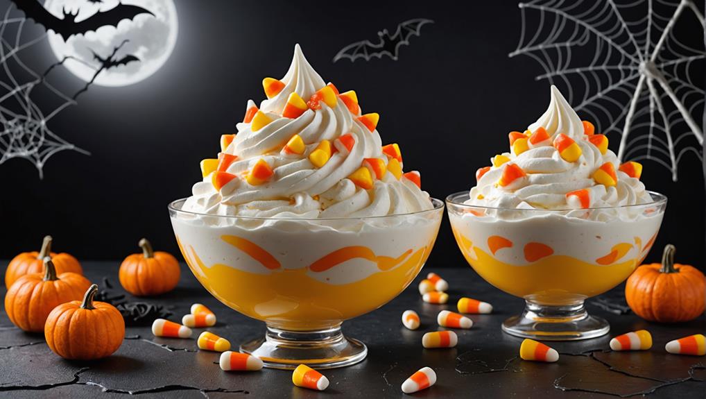 halloween themed frozen yogurt recipe