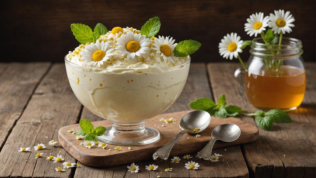 soothing chamomile frozen treat